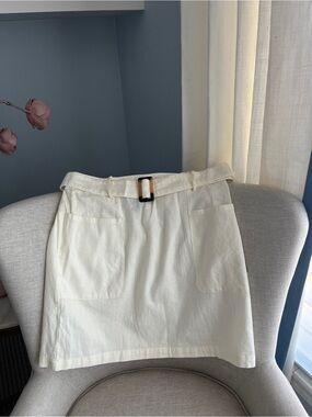 NWT Jones New York Linen Skirt Size Large